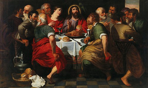 Last Supper, 1630, Artus Wolffort