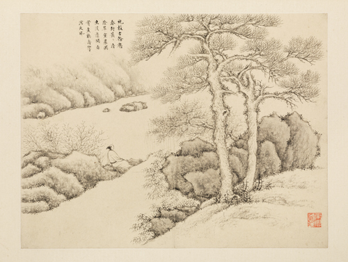 文点山水册, , Wen Dian