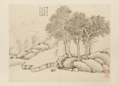 文点山水册, , Wen Dian