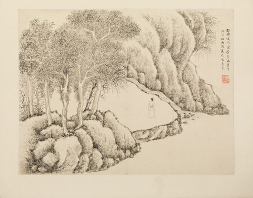 文点山水册, , Wen Dian