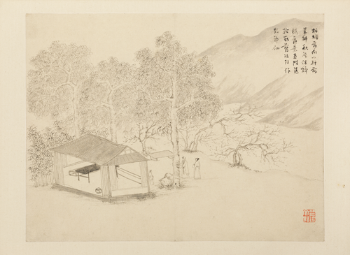 文点山水册, , Wen Dian