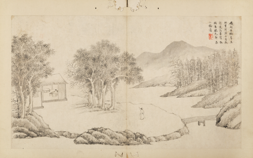 文点山水册, , Wen Dian