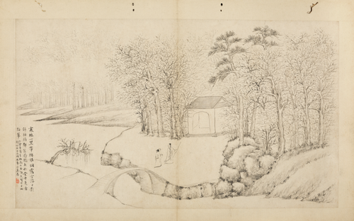 文点山水册, , Wen Dian