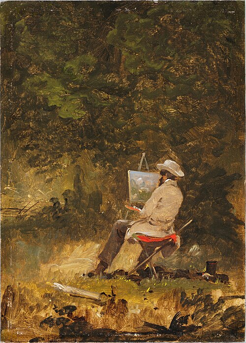 The Artist Sketching, 1855, William Sidney Mount