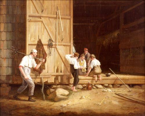 The Truant Gamblers (Undutiful Boys), 1835, William Sidney Mount