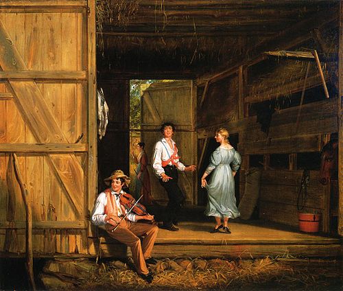 Dancing on the Barn Floor, 1831, William Sidney Mount