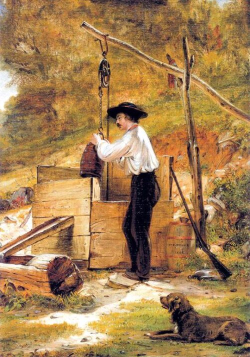 At the Well, 1848, William Sidney Mount