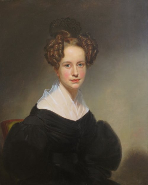 Portrait of Laura Colton Chapin, 1833, William Sidney Mount