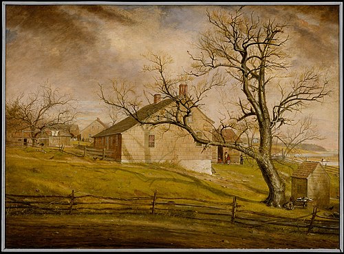 Long Island Farmhouses, 1862, William Sidney Mount