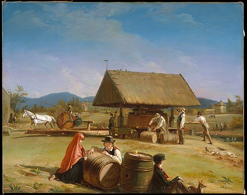 Cider Making, 1840, William Sidney Mount