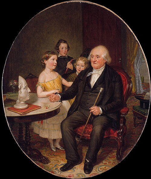Great-Grand-Father's Tale of the Revolution—A Portrait of Reverend Zachariah Greene, 1852, William Sidney Mount