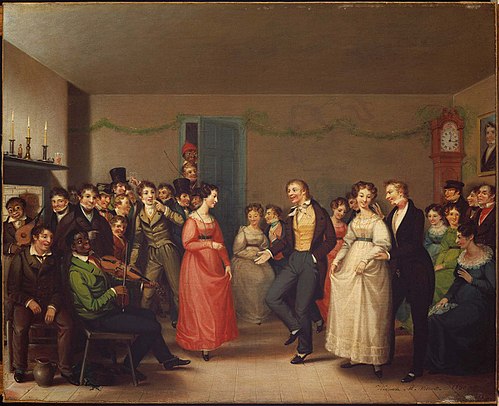 Rustic Dance After a Sleigh Ride, 1830, William Sidney Mount