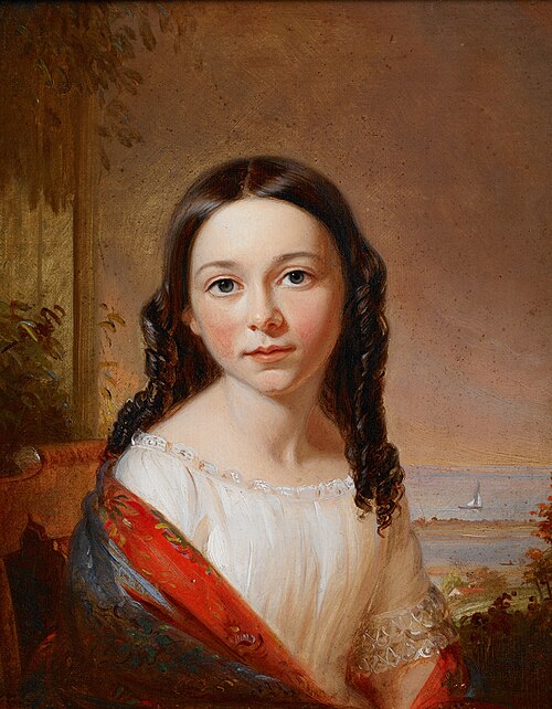 Portrait of Maria Seabury, 1846, William Sidney Mount