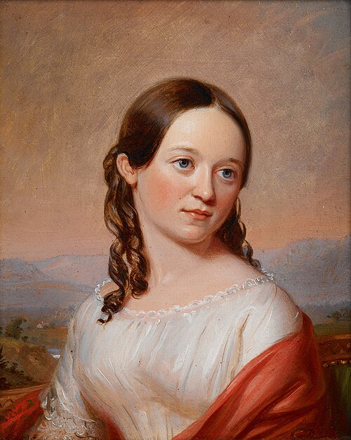 Portrait of Julia Ann Seabury, 1846, William Sidney Mount