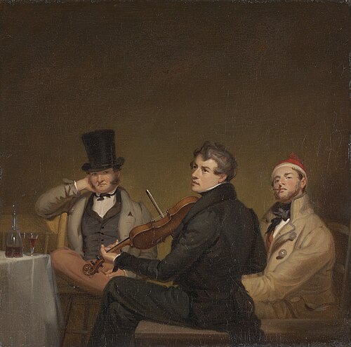 After Dinner, 1834, William Sidney Mount