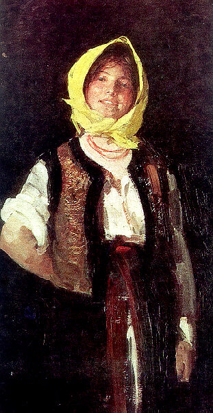 Cheerful peasant, 1894, Nicolae Grigorescu