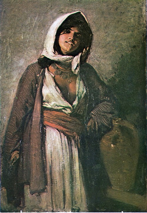 Ghergani Gypsy, 1872, Nicolae Grigorescu
