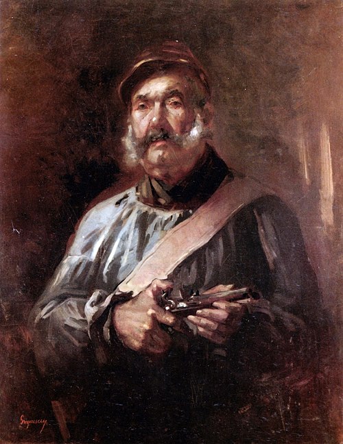 Chailly guard, 1867, Nicolae Grigorescu