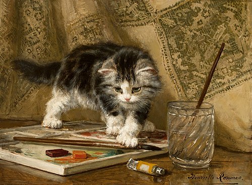 The Young Artist, , Henriëtte Ronner-Knip