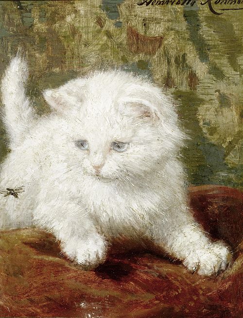Curiosity, 1865, Henriëtte Ronner-Knip