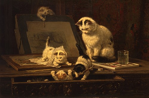 The Draughtsmen, , Henriëtte Ronner-Knip