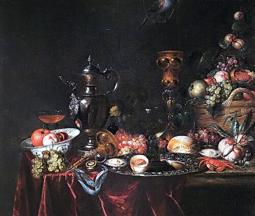 Still Life with Shellfish, , Jan Davidszoon de Heem