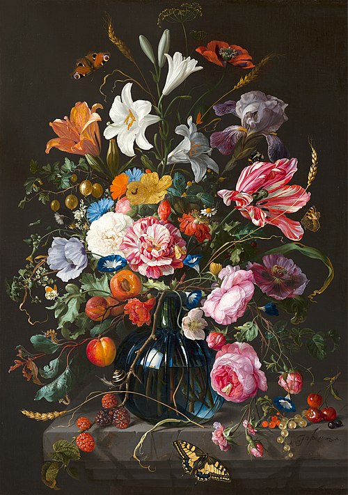 Vase de fleurs, 1670, Jan Davidszoon de Heem