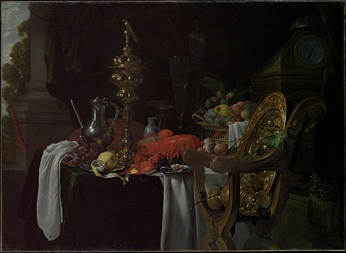 Still Life: A Banqueting Scene, 1640, Jan Davidszoon de Heem