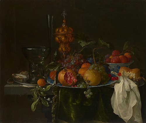 Still life with fruit, 1645, Jan Davidszoon de Heem