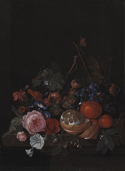 Flowers and Fruit, 1655, Jan Davidszoon de Heem