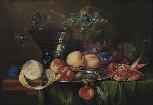 Still Life with a Roemer, 1652, Jan Davidszoon de Heem