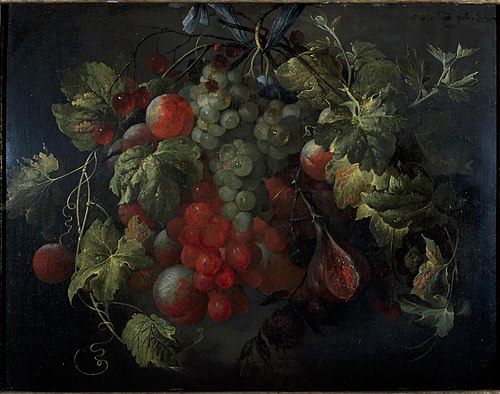 Festoon of Fruit, 1646, Jan Davidszoon de Heem