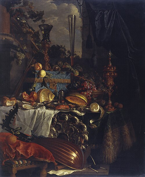 Pronkstilleven, 1650, Jan Davidszoon de Heem