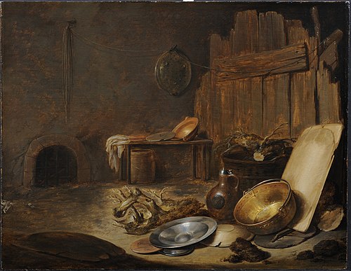 Still Life in a Barn, 1631, Jan Davidszoon de Heem