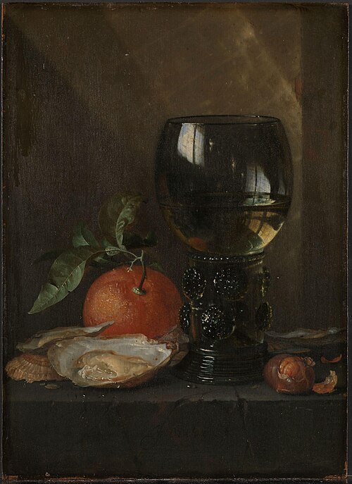 Oysters and Wine, 1655, Jan Davidszoon de Heem