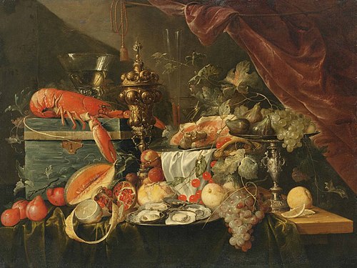 Sumptuous Still Life (c. 1650), 1650, Jan Davidszoon de Heem