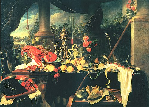 Pronk Still life with Shells, 1642, Jan Davidszoon de Heem