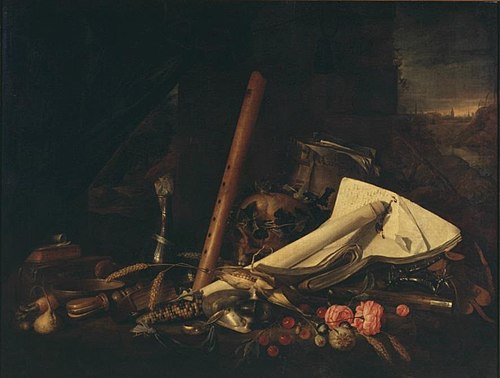 Vanitas. Nature morte, 1652, Jan Davidszoon de Heem