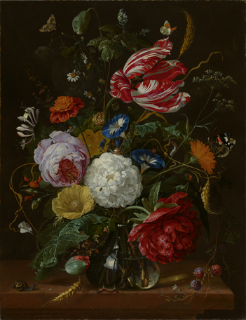 Vase de fleurs, 1650, Jan Davidszoon de Heem