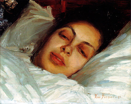 Convalescent, 1890, Eva Bonnier