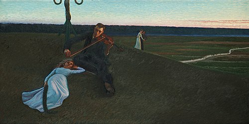 Midsommar, 1900, Eva Bonnier