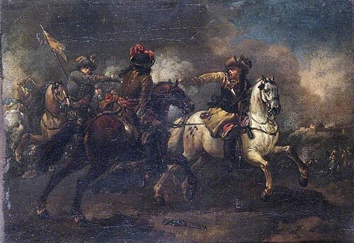 Battle Scene, 1650, Philips Wouwerman