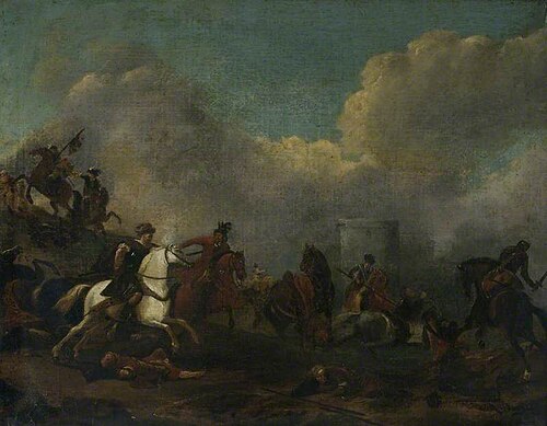 Battle Scene, , Philips Wouwerman