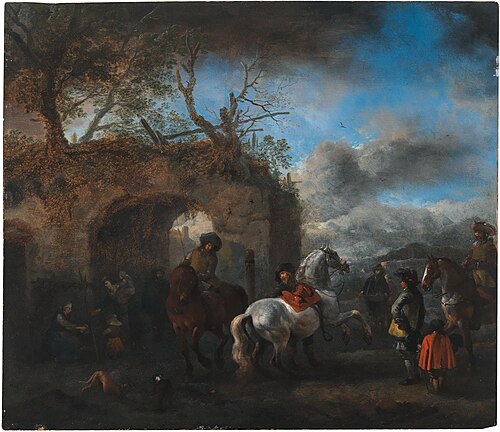 The Riding School, , Philips Wouwerman