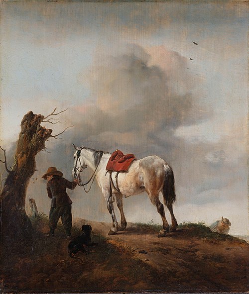The Grey Horse, 1646, Philips Wouwerman