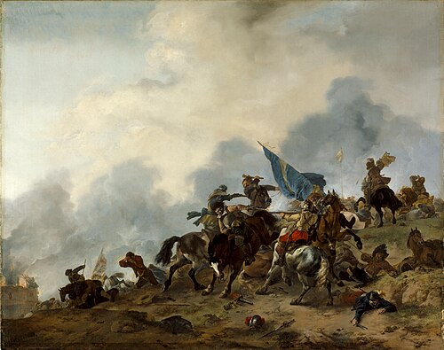 Battle Scene, 1646, Philips Wouwerman