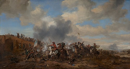 Battle Scene, 1657, Philips Wouwerman