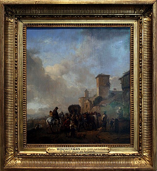 Parade with a Fatted Ox, 1652, Philips Wouwerman