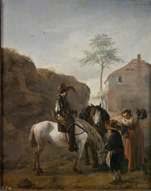 A Huntsman, 1650, Philips Wouwerman