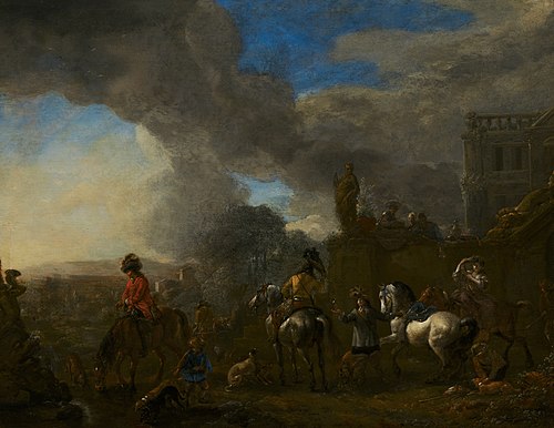 Hawking, 1665, Philips Wouwerman